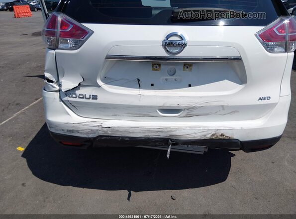 KNMAT2MV7GP611478 2016 NISSAN ROGUE White Front view