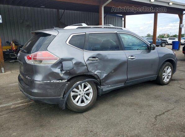 KNMAT2MV7GP620374 2016 NISSAN ROGUE Gray Rear right