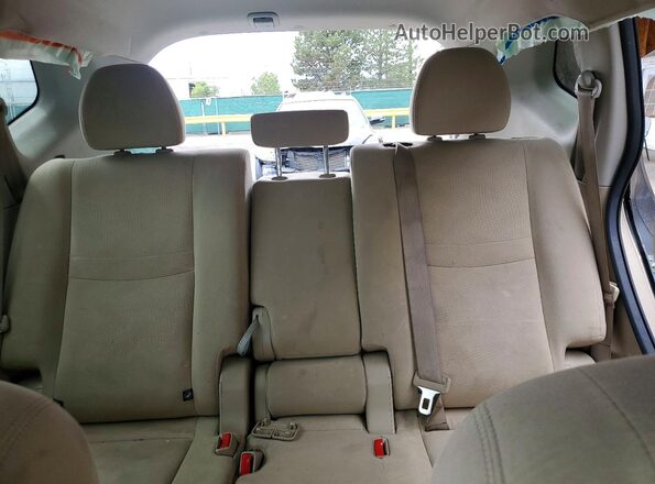 KNMAT2MV7GP620374 2016 NISSAN ROGUE Gray Rear seats view