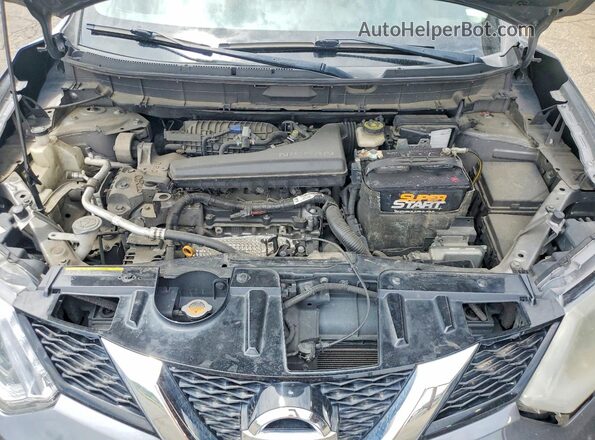 KNMAT2MV7GP620374 2016 NISSAN ROGUE Gray Engine compartment view