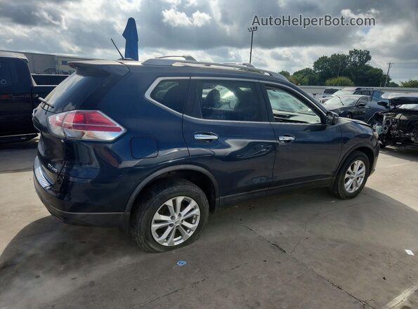 KNMAT2MV7GP626255 2016 NISSAN ROGUE Blue Trasero derecho