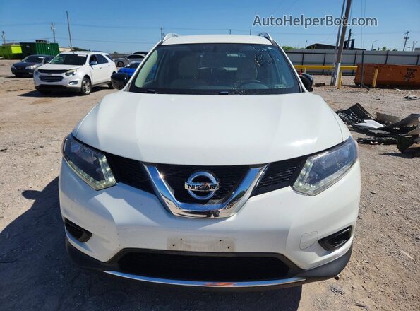 KNMAT2MV7GP639183 2016 NISSAN ROGUE White Front view