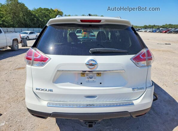 KNMAT2MV7GP639183 2016 NISSAN ROGUE White Rear view
