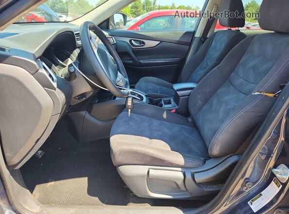 KNMAT2MV7GP659689 2016 NISSAN ROGUE Blue Vista interior delantera