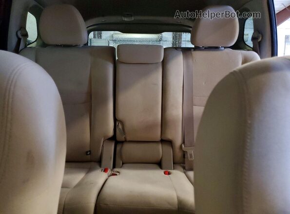 KNMAT2MV7GP677108 2016 NISSAN ROGUE Red Вид задніх сидінь