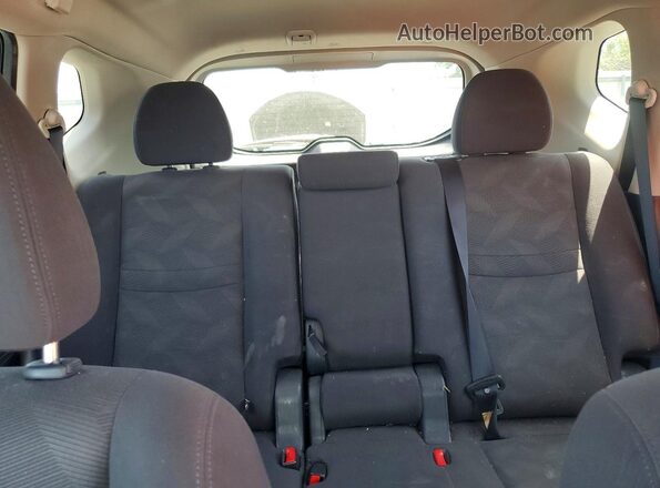 KNMAT2MV7GP691090 2016 NISSAN ROGUE Blue Vista de los asientos traseros
