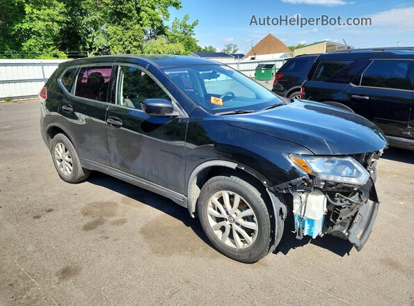 KNMAT2MV7GP734391 2016 NISSAN ROGUE Black Delantero derecho