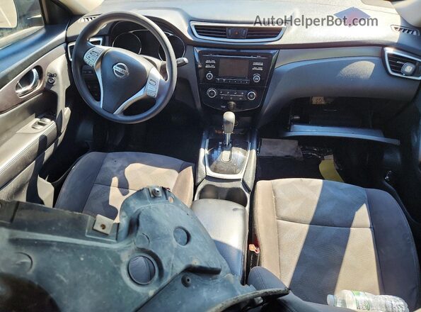 KNMAT2MV7GP734391 2016 NISSAN ROGUE Black Vista del salpicadero
