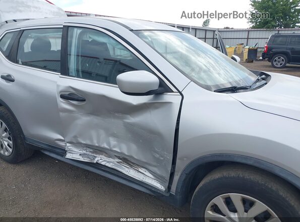 KNMAT2MV7HP524830 2017 NISSAN ROGUE Silver წინა ხედი
