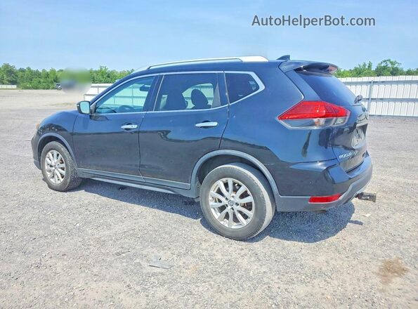 KNMAT2MV7HP544771 2017 NISSAN ROGUE Black Tył lewy
