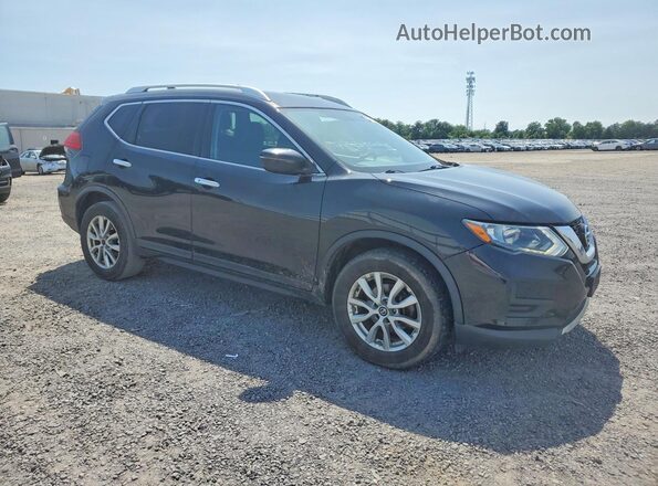 KNMAT2MV7HP544771 2017 NISSAN ROGUE Black Przód prawy