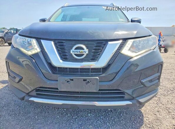 KNMAT2MV7HP544771 2017 NISSAN ROGUE Black Widok z przodu