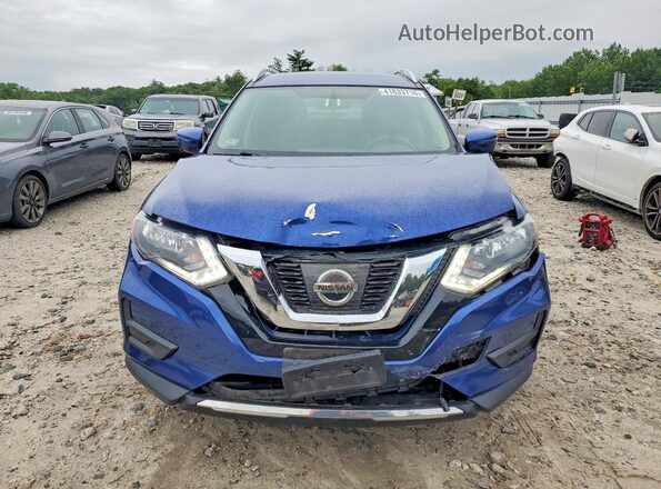 KNMAT2MV7HP574367 2017 NISSAN ROGUE Синий Вид спереди