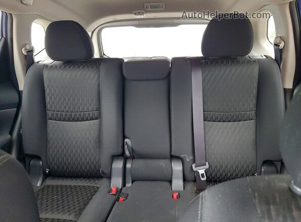 KNMAT2MV7HP574367 2017 NISSAN ROGUE Синий Вид задних сидений