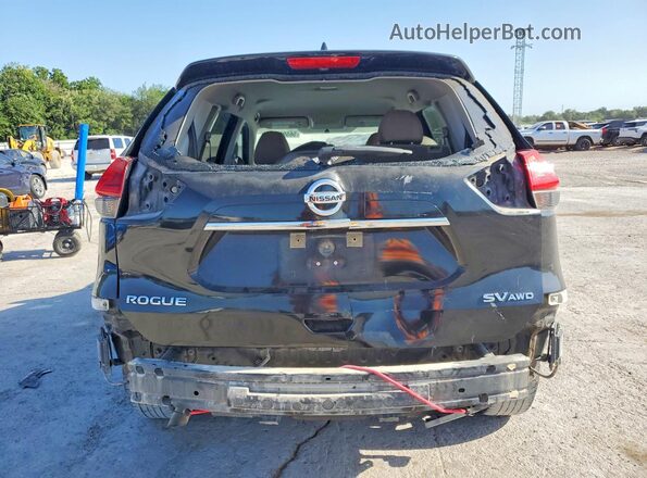 KNMAT2MV7HP584333 2017 NISSAN ROGUE Black Rear view