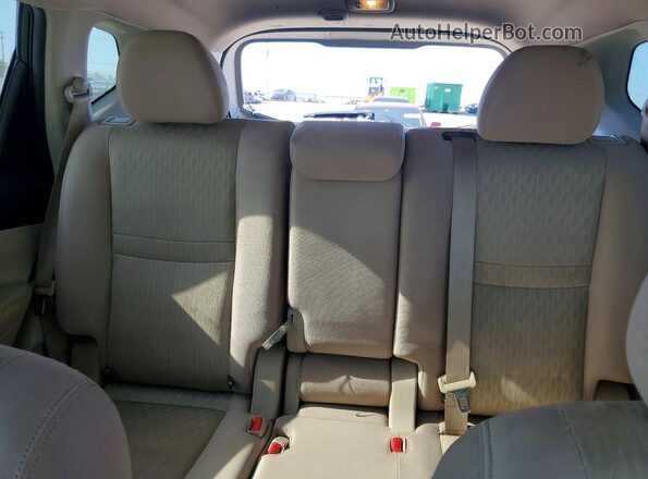 KNMAT2MV7HP584333 2017 NISSAN ROGUE Black Rear seats view