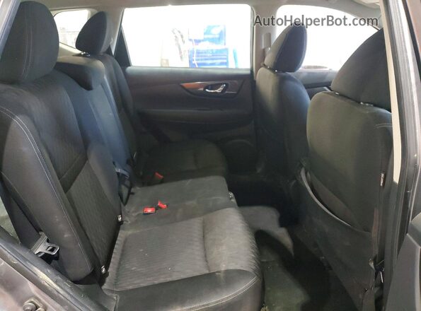 KNMAT2MV7HP613104 2017 NISSAN ROGUE Gray Rear seats view