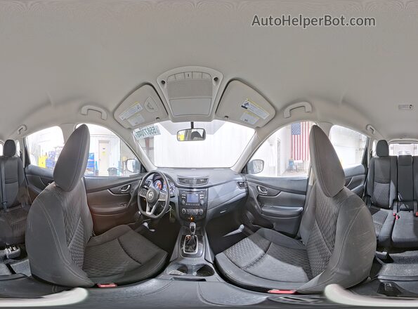 KNMAT2MV7HP613104 2017 NISSAN ROGUE Gray 360 interior view