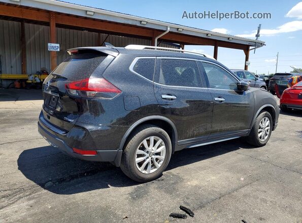 KNMAT2MV7JP501859 2018 NISSAN ROGUE Black Tył prawy