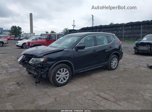 KNMAT2MV7JP505166 2018 NISSAN ROGUE Black Front left