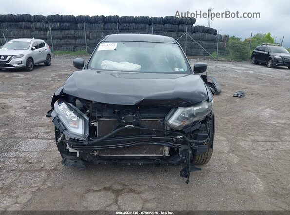 KNMAT2MV7JP505166 2018 NISSAN ROGUE Black Front view
