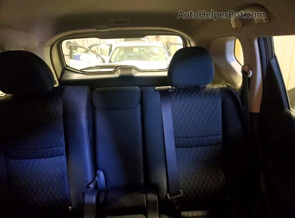 KNMAT2MV7JP507046 2018 NISSAN ROGUE Silver Rear seats view