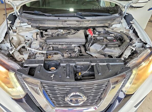 KNMAT2MV7JP562905 2018 NISSAN ROGUE White Engine compartment view