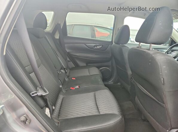 KNMAT2MV7JP565769 2018 NISSAN ROGUE Gray Հետևի նստատեղերի տեսք