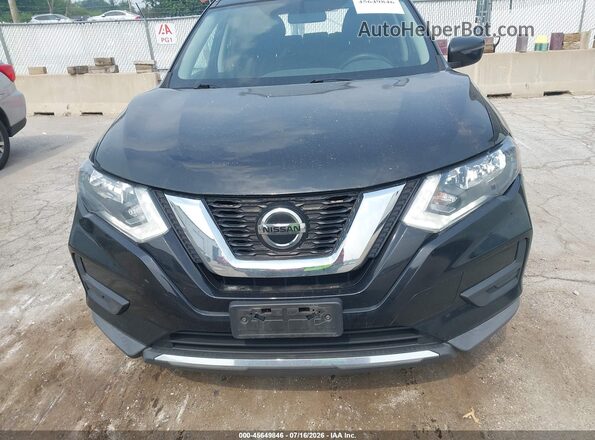 KNMAT2MV7JP597976 2018 NISSAN ROGUE Black Widok zestawu wskaźników
