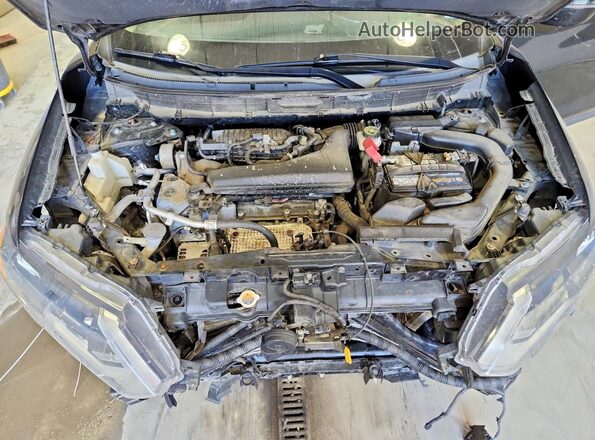 KNMAT2MV7JP608894 2018 NISSAN ROGUE Black Engine compartment view