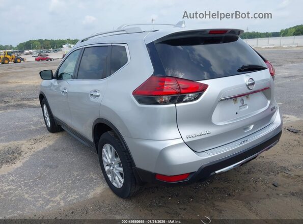 KNMAT2MV7KP504388 2019 NISSAN ROGUE Silver Trasero izquierdo