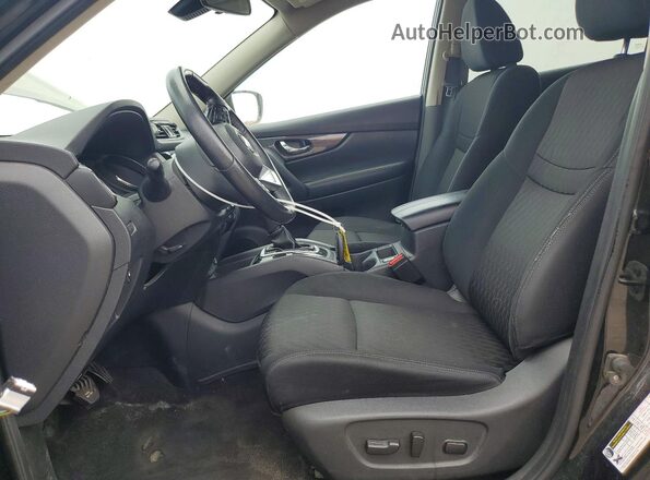 KNMAT2MV7KP507372 2019 NISSAN ROGUE Black Vista interior delantera
