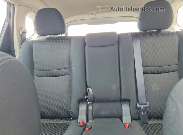 KNMAT2MV7KP507372 2019 NISSAN ROGUE Black Vista de los asientos traseros
