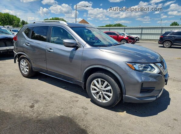 KNMAT2MV7KP533048 2019 NISSAN ROGUE Gray Przód prawy