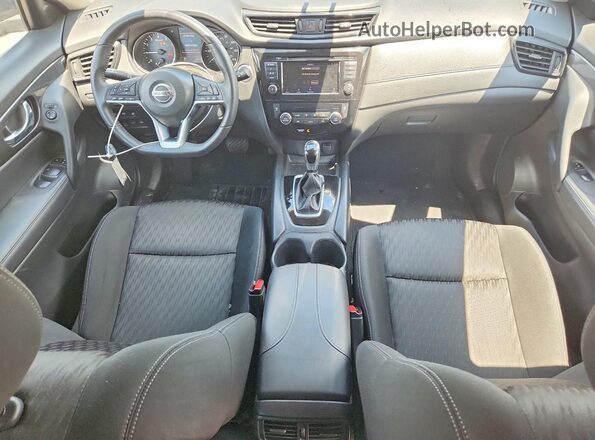 KNMAT2MV7KP533048 2019 NISSAN ROGUE Gray Widok deski rozdzielczej