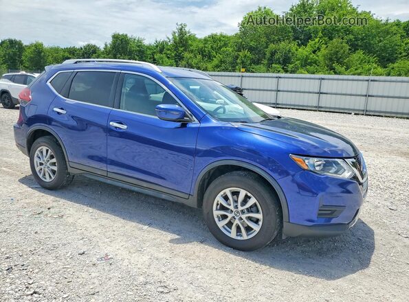 KNMAT2MV7KP537925 2019 NISSAN ROGUE Blue Przód prawy
