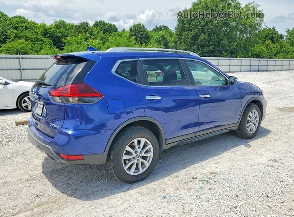 KNMAT2MV7KP537925 2019 NISSAN ROGUE Blue Tył prawy