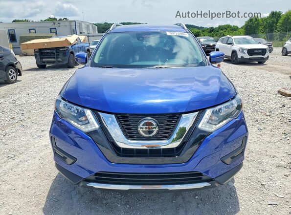KNMAT2MV7KP537925 2019 NISSAN ROGUE Blue Widok z przodu