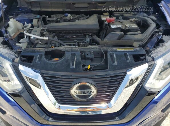 KNMAT2MV7KP537925 2019 NISSAN ROGUE Blue Widok komory silnika