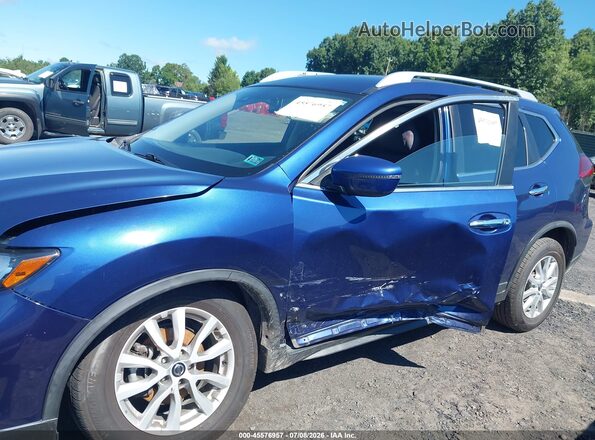 KNMAT2MV7KP540016 2019 NISSAN ROGUE Синий Вид спереди