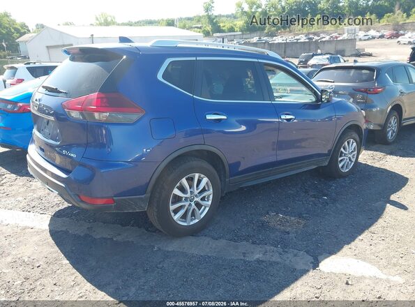 KNMAT2MV7KP540016 2019 NISSAN ROGUE Синий Задняя правая четверть