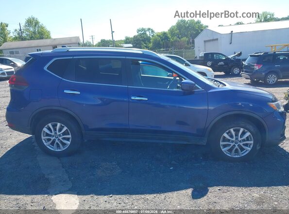 KNMAT2MV7KP540016 2019 NISSAN ROGUE Синий Вид задней части салона