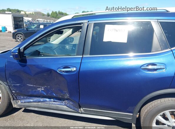 KNMAT2MV7KP540016 2019 NISSAN ROGUE Синий Панорамный вид салона 360°