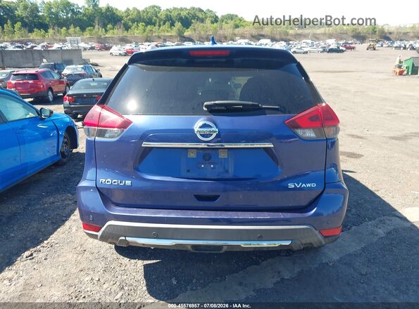 KNMAT2MV7KP540016 2019 NISSAN ROGUE Синий 
