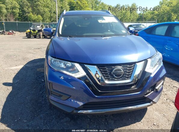 KNMAT2MV7KP540016 2019 NISSAN ROGUE Синий Вид щитка приборов