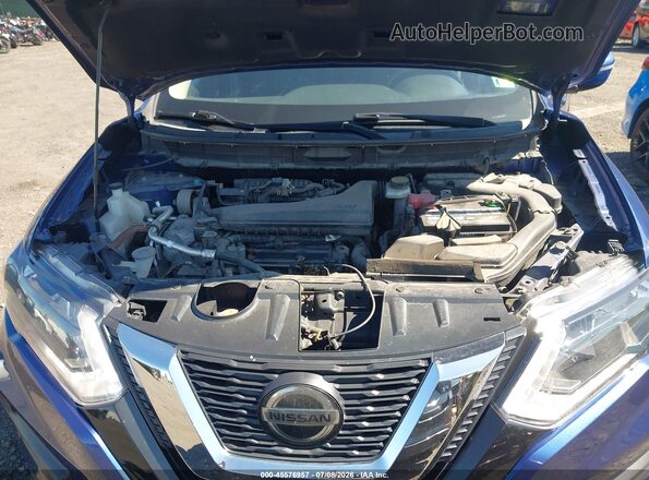 KNMAT2MV7KP540016 2019 NISSAN ROGUE Синий Вид сзади
