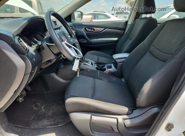 KNMAT2MV7KP544387 2019 NISSAN ROGUE Белый Вид салона спереди