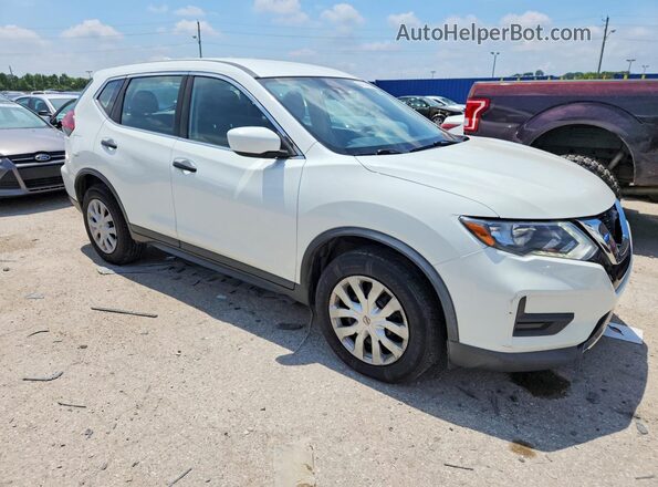 KNMAT2MV7KP544387 2019 NISSAN ROGUE Белый Передняя правая четверть