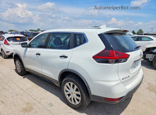 KNMAT2MV7KP544387 2019 NISSAN ROGUE Белый Задняя левая четверть
