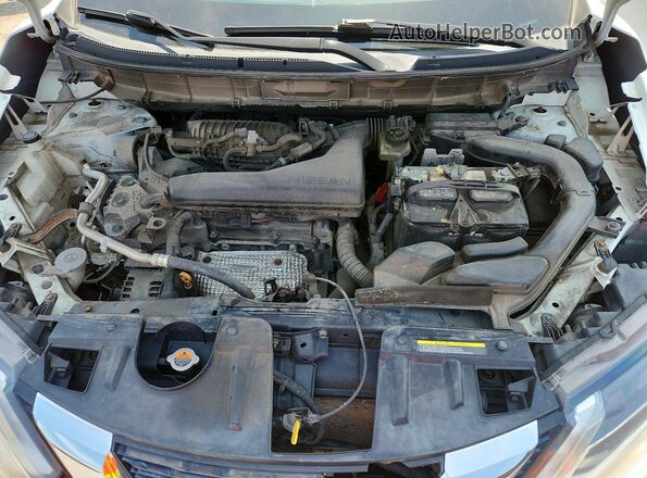 KNMAT2MV7KP544387 2019 NISSAN ROGUE Белый Вид подкапотного пространства